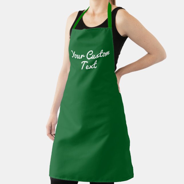 Custom Text Personalised Cooking Baking BBQ Chef Apron (Insitu)