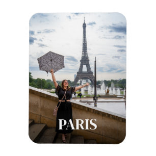 Custom Text Personalised Photo Magnet