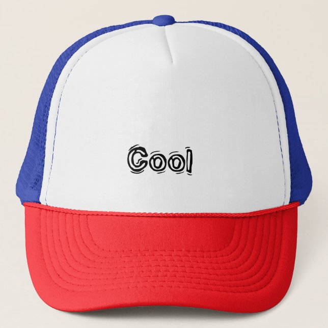 Custom Text Personalized Trucker Hat (Front)