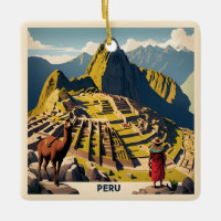 Custom Text Peru Machu Picchu