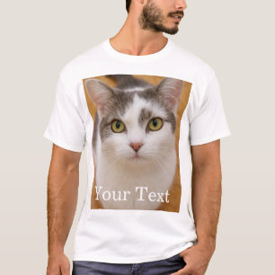 Custom Text Photo Personalized T-Shirt