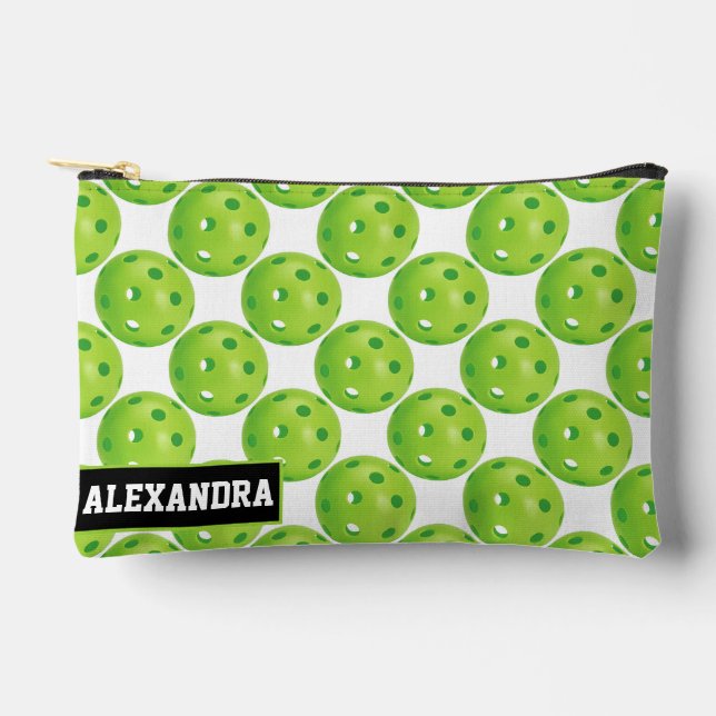 Custom text Pickleball Dill With It Accessory Pouch (Front)