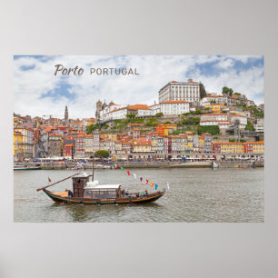 Custom Text Porto Portugal Poster
