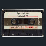 Custom Text / Retro Love Music Cassette Mixtape Magnet<br><div class="desc">Custom and personalize this design. To add your own custom text, click on the "abc Personalize This Template" that is on the right hand side. If you used to own cassette tapes and record your own music from the radio, then this design is just right for you. Fun, and so...</div>