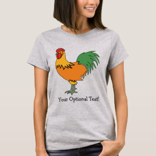 Custom Text Rooster shirts & jackets