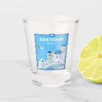 Custom Text Santorini Greece