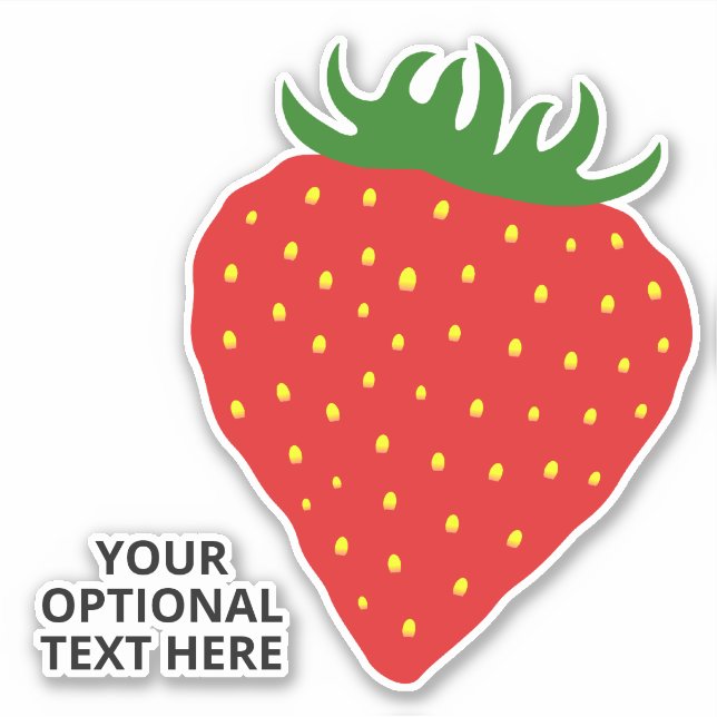 Custom text Simply Strawberry  (Front)