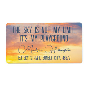 Custom Text Sky Quote