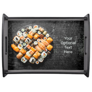 Custom text Sushi Platter