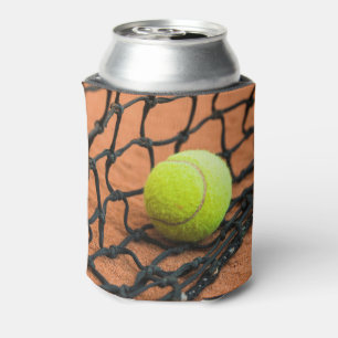 Custom Text Tennis Can Cooler