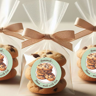 Custom text watercolor cookies sticker