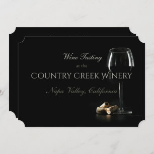 Custom text Wine Tasting / Cocktail Party Invitation
