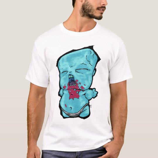 Custom Text Zombaby T-Shirt