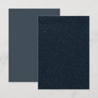 Custom Textured Charcoal RSVP – Matte Sparkle Card