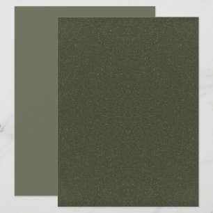 Custom Textured Moss Green Invitation Template