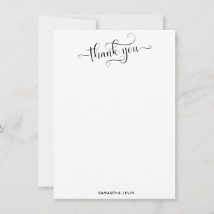 Custom Thank You 1 Card