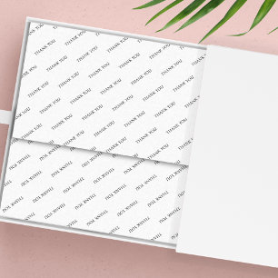 Custom Thank You Business Tissue Paper