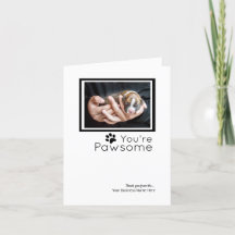 Custom Thank You Cards- Boxer Dog Cards