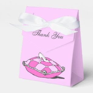 Custom Thank You Cinderella Slipper Pink Favour Bo Favour Box