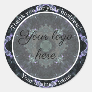 Custom 'Thank You for Your Business' Stickers 