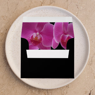 Custom Thank You Orchid Envelope