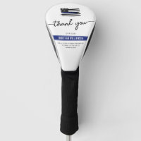 Custom Thank You Police Officer Retirement Gift