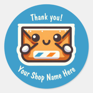 Custom Thank You Stickers for Small Business
