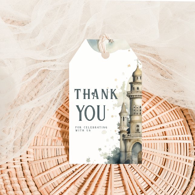 Custom Thank You Tag with Castle (Creator Uploaded)