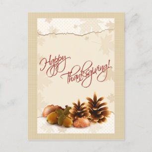 Custom Thanksgiving Postcard