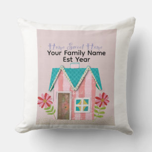 Custom The Signature Whimsy (Pink & Teal)  Cushion
