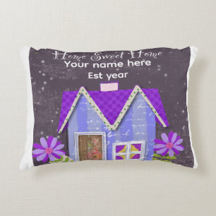 Custom The Signature Whimsy (Pink & Teal) Keychain Decorative Cushion