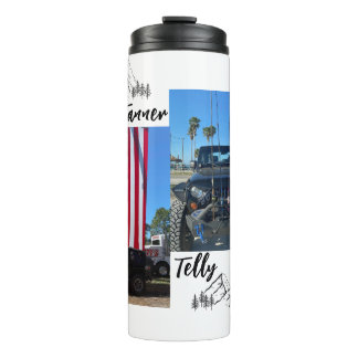 Custom thermal tumbler