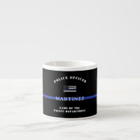 Custom Thin Blue Line Police Officer Appreciation