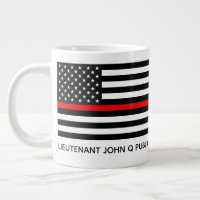 Custom Thin Red Line American Flag