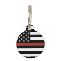 Custom Thin Red Line Firefighter Fire Department