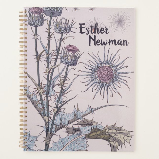 Custom Thisthle Planner (Front)
