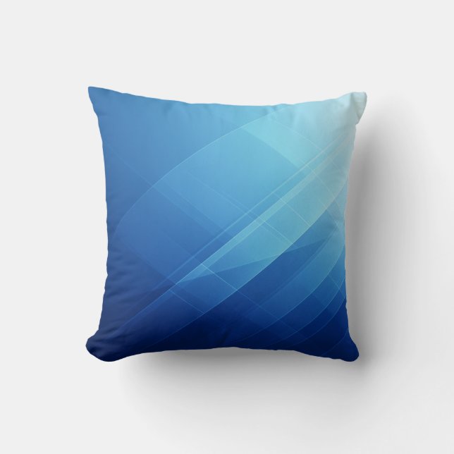 Custom Throw Pillow – Modern Abstract (Front)