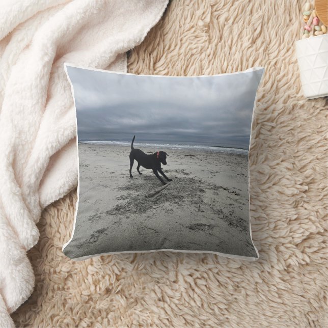 Custom Throw Pillow - put with your pet! (Blanket)