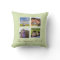 Custom Throw Pillows Photo Collage with Name