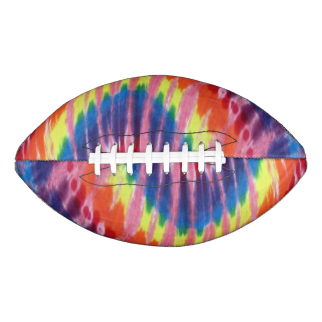 Custom Tie-Dye Football American Football (Front)