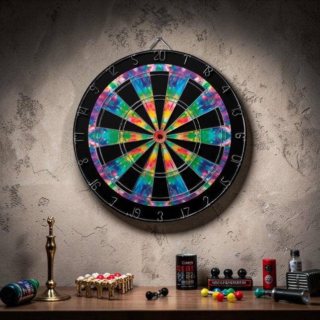 Custom Tie Dye Game Dartboard (Creator Uploaded)