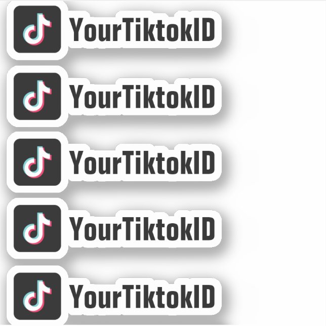 Custom TikTok Social media Promotional (Front)