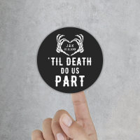 Custom Til Death Do Us Part Wedding