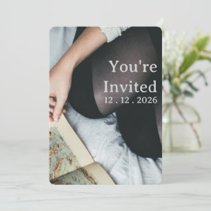 Custom Time and Place Event Invitations