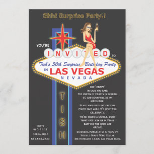 Custom - Tish 50th Invitation