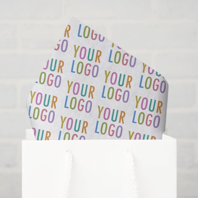 Custom Tissue Paper with Logo Online USA White (Gift Bag)