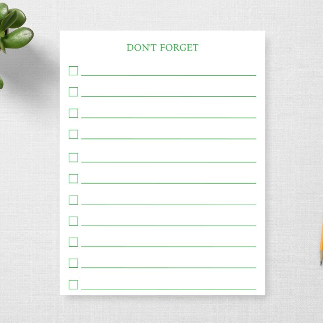 Custom To Do List Organising Planning Productivity Notepad (Creator Uploaded)