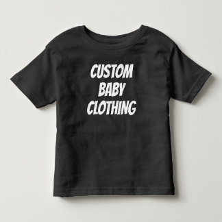 Custom Toddler T-Shirt Blank Template