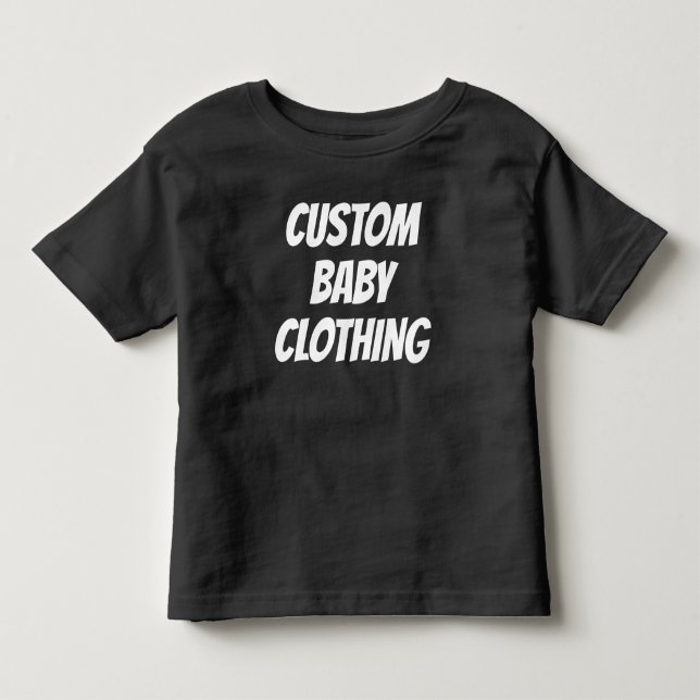 Custom Toddler T-Shirt Blank Template (Front)