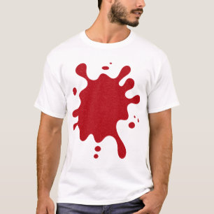 Custom Tomato Red Drip T-Shirt